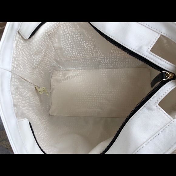 Kate Spade Large Tote hot sauce coated canvas - Picture 5 of 5